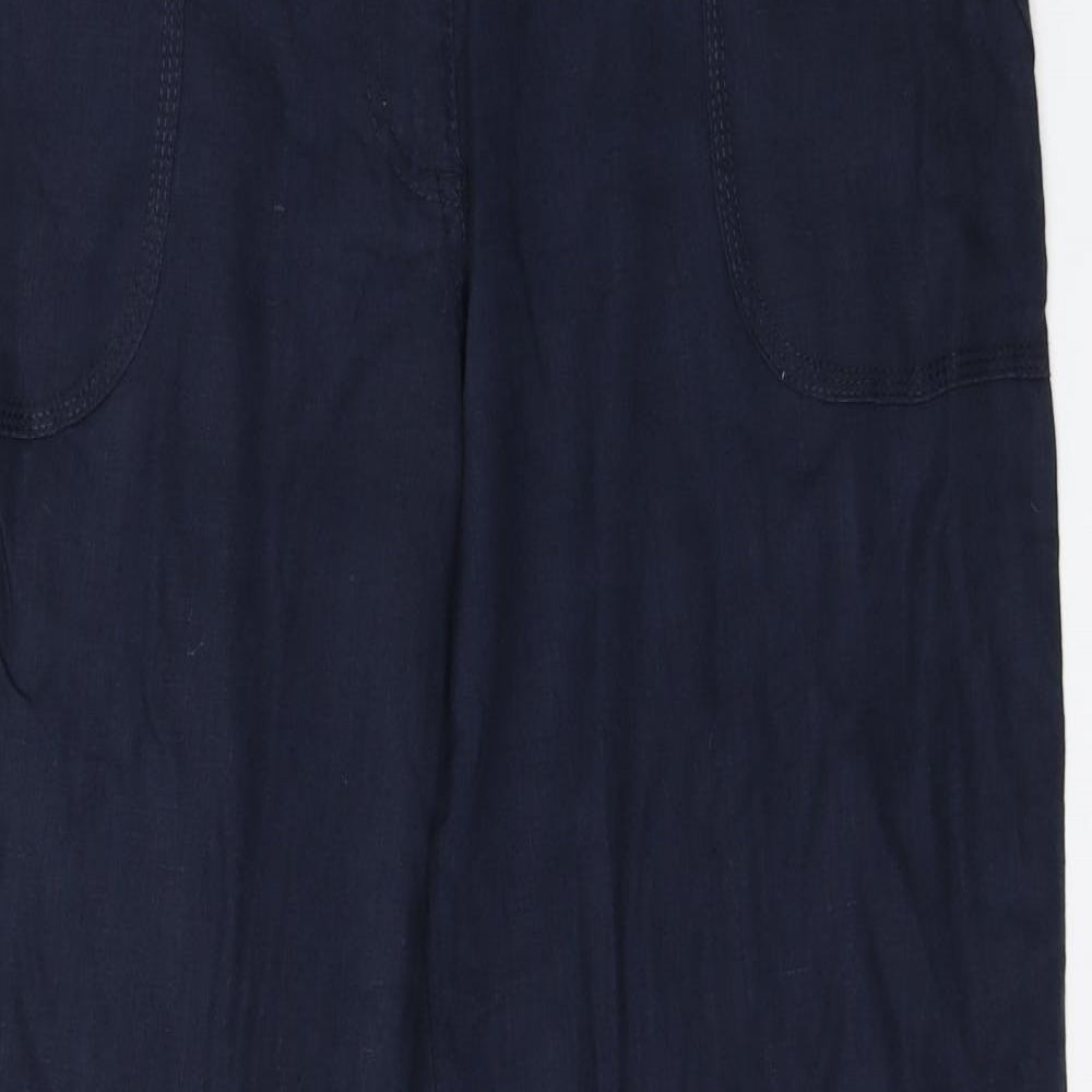 Primark Womens Blue   Trousers  Size 14 L29 in