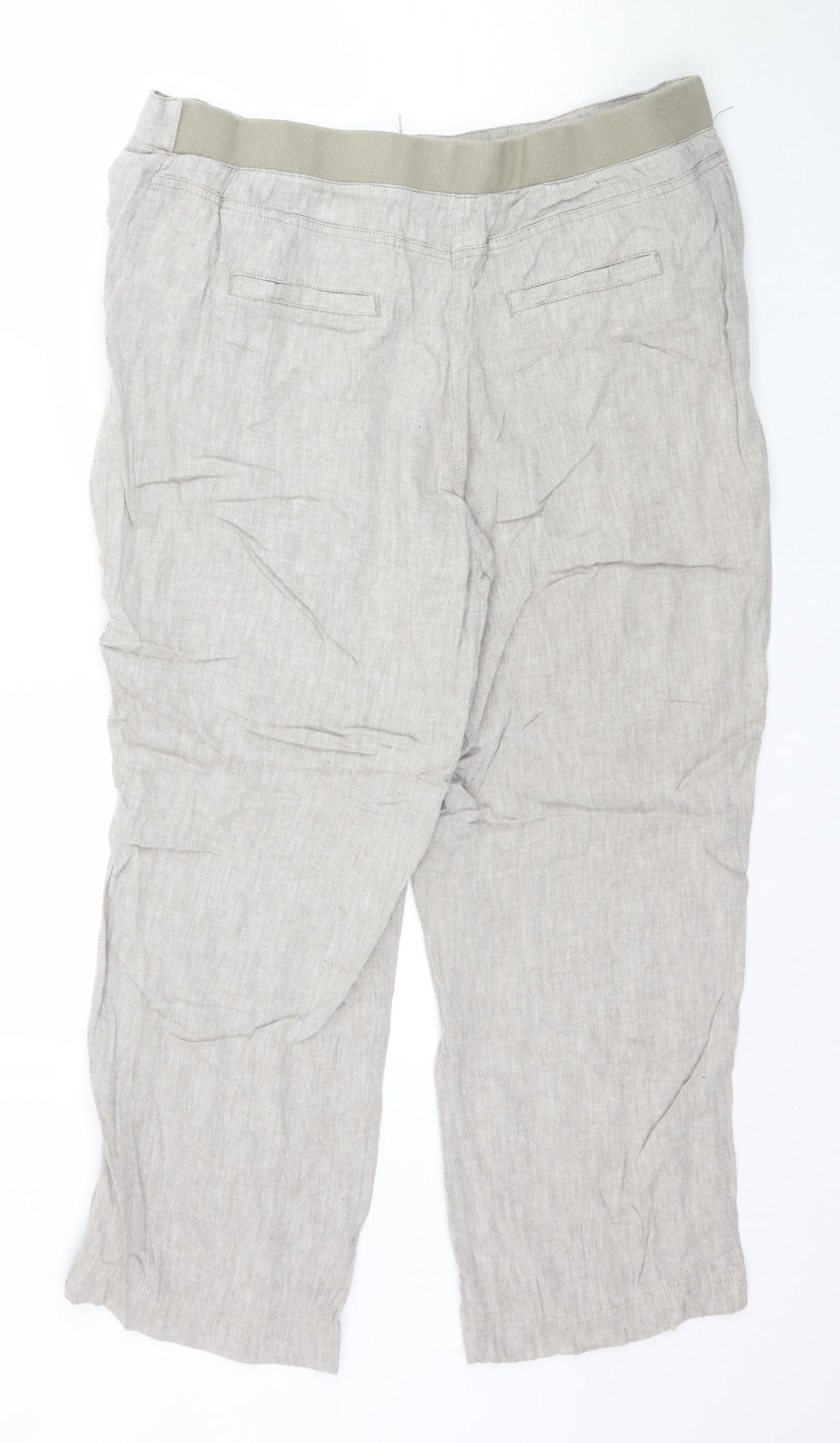 Maine Womens Beige   Trousers  Size 16 L26 in