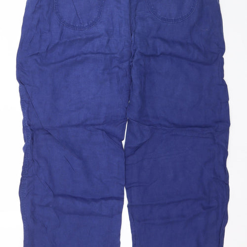 Marks and Spencer Womens Blue   Trousers  Size 14 L30 in