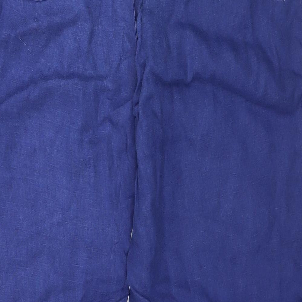 Marks and Spencer Womens Blue   Trousers  Size 14 L30 in