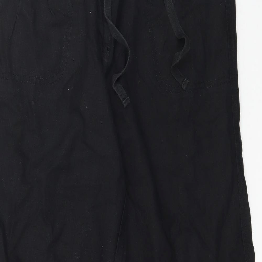 George Womens Black   Trousers  Size 10 L30 in