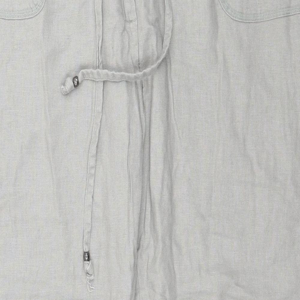 Papaya Womens Grey   Trousers  Size 18 L31 in