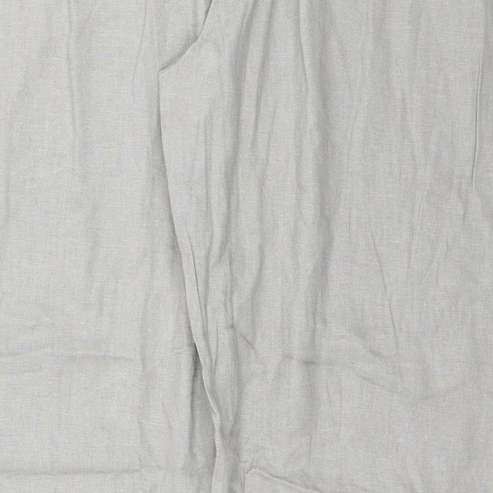 Papaya Womens Grey   Trousers  Size 18 L31 in