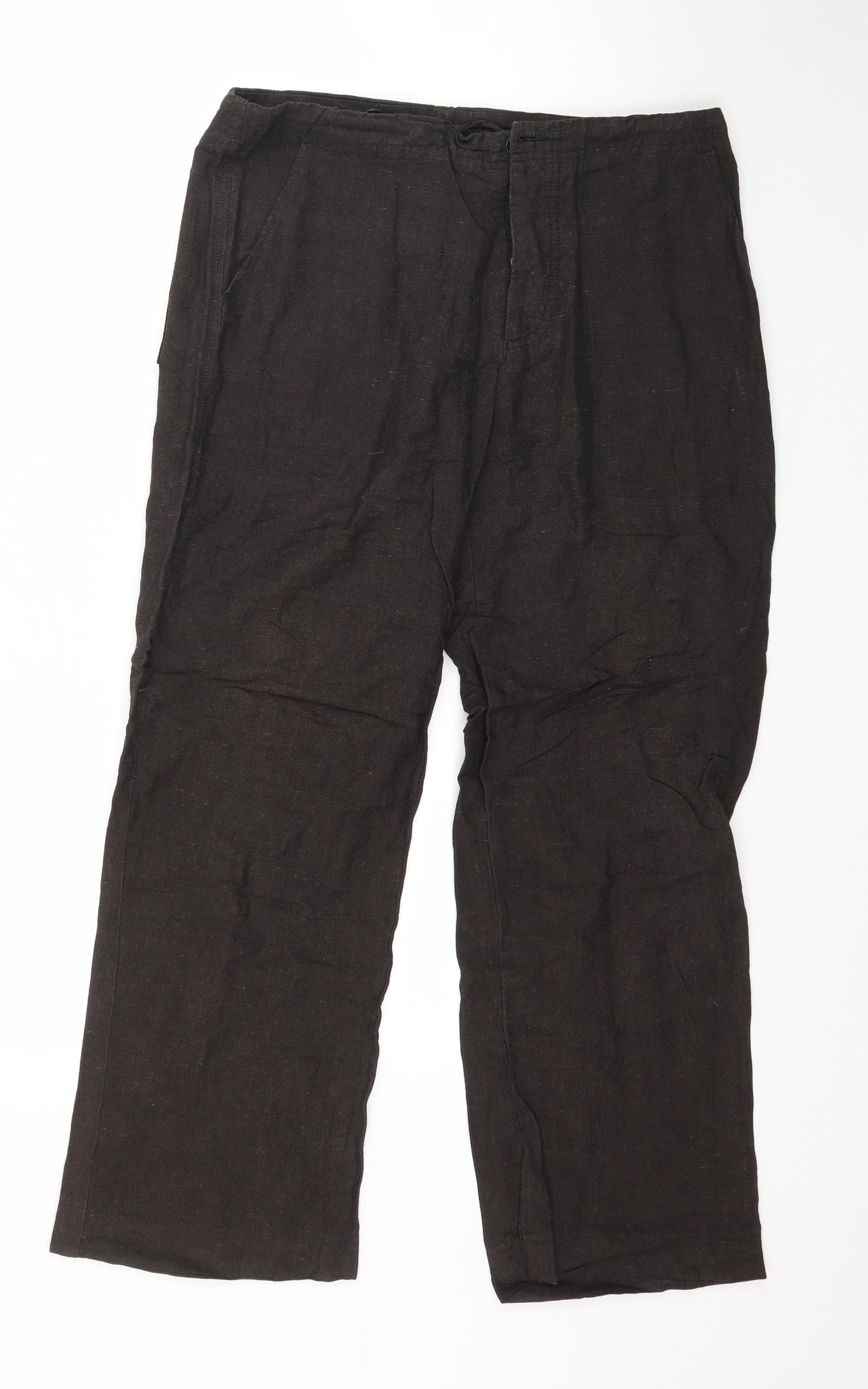 River Island Womens Brown   Trousers  Size 32 L29 in