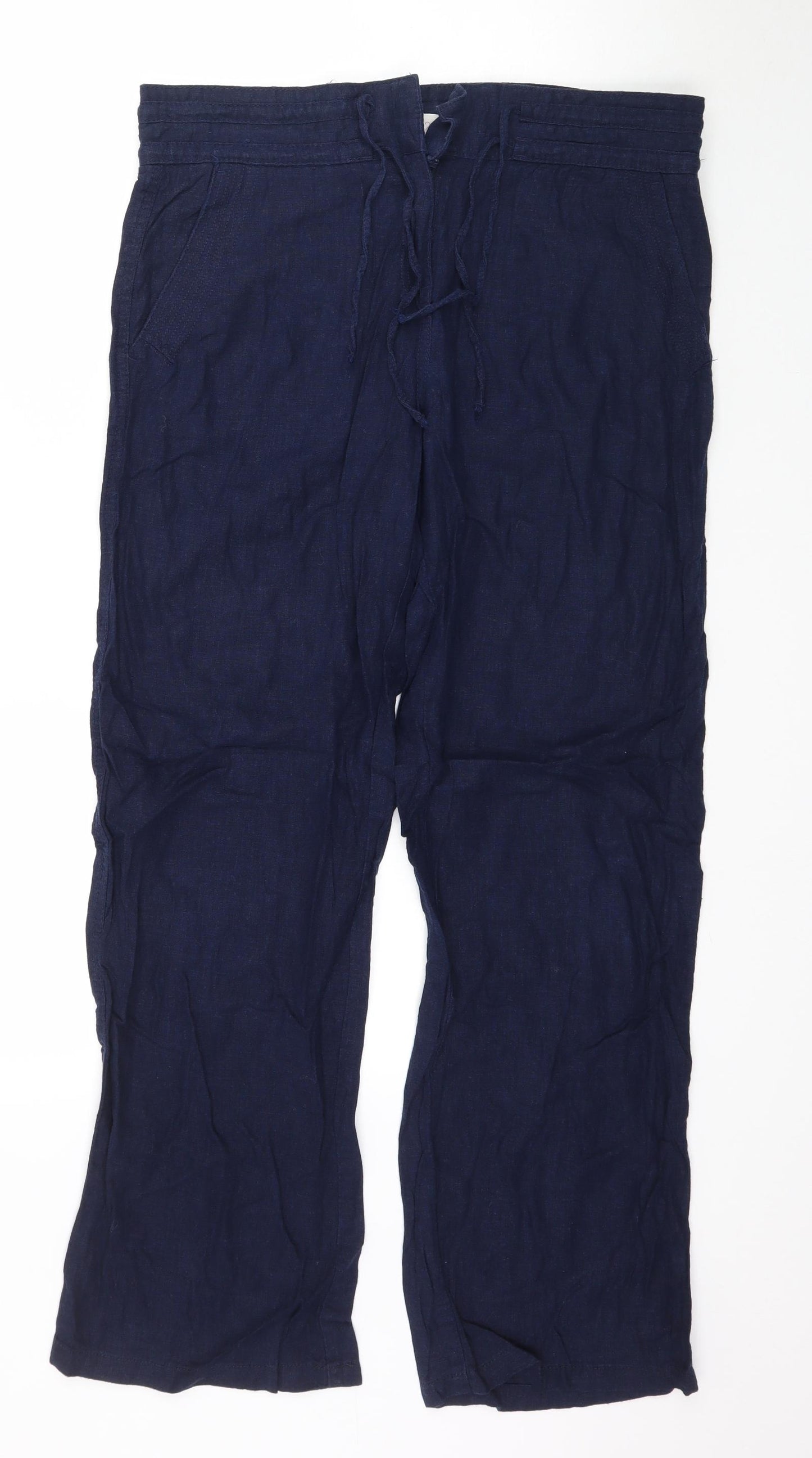 NEXT Womens Blue   Trousers  Size 12 L30 in
