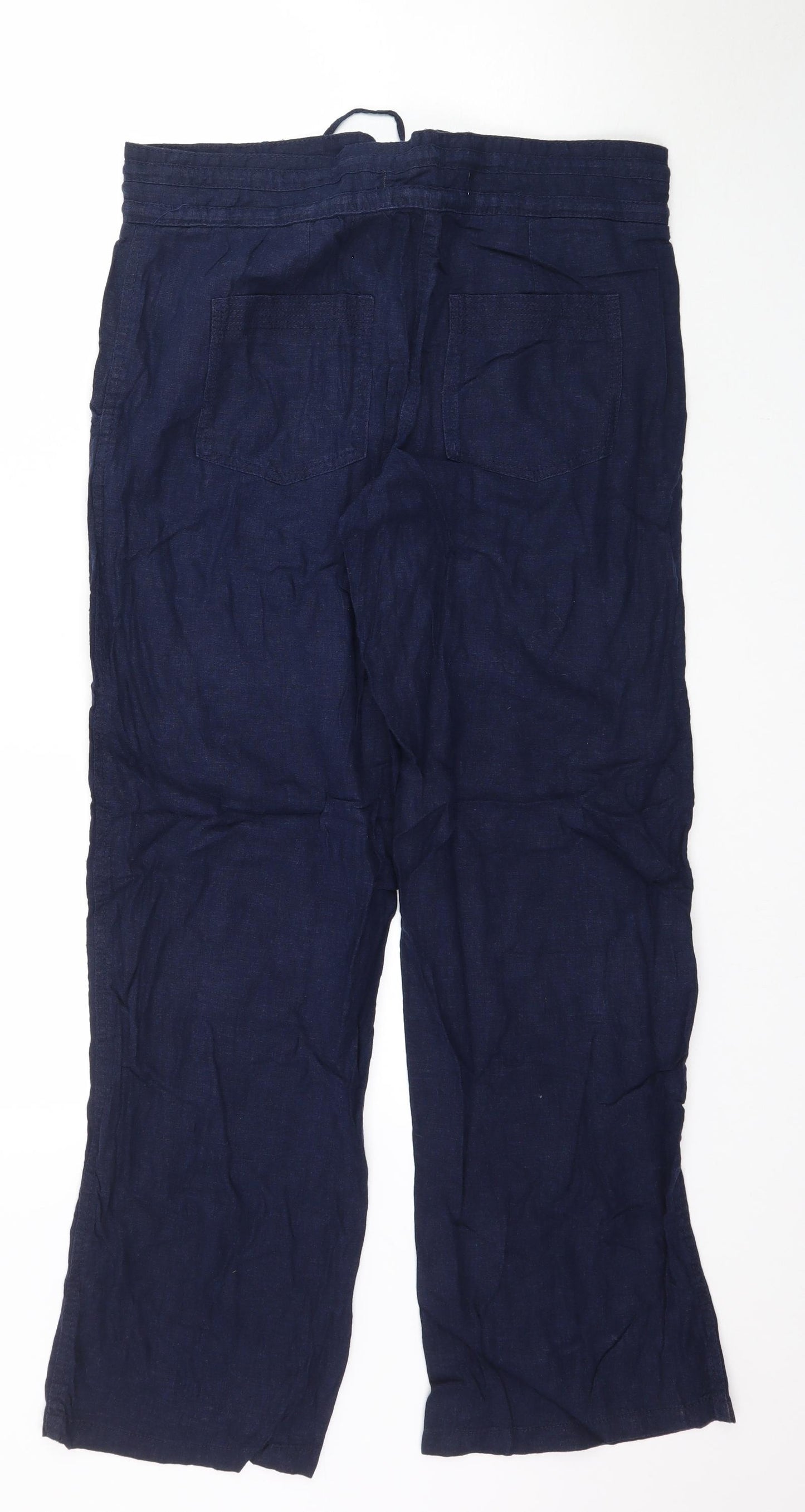 NEXT Womens Blue   Trousers  Size 12 L30 in