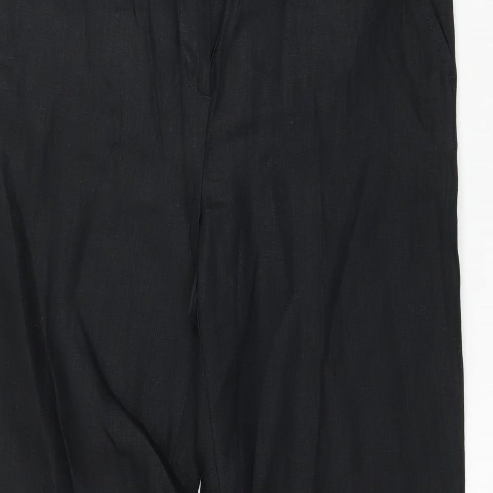 TU Womens Black   Trousers  Size 14 L30 in