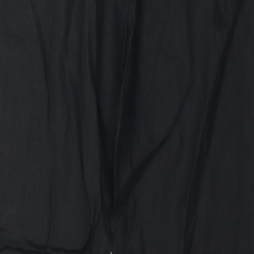 TU Womens Black   Trousers  Size 14 L30 in