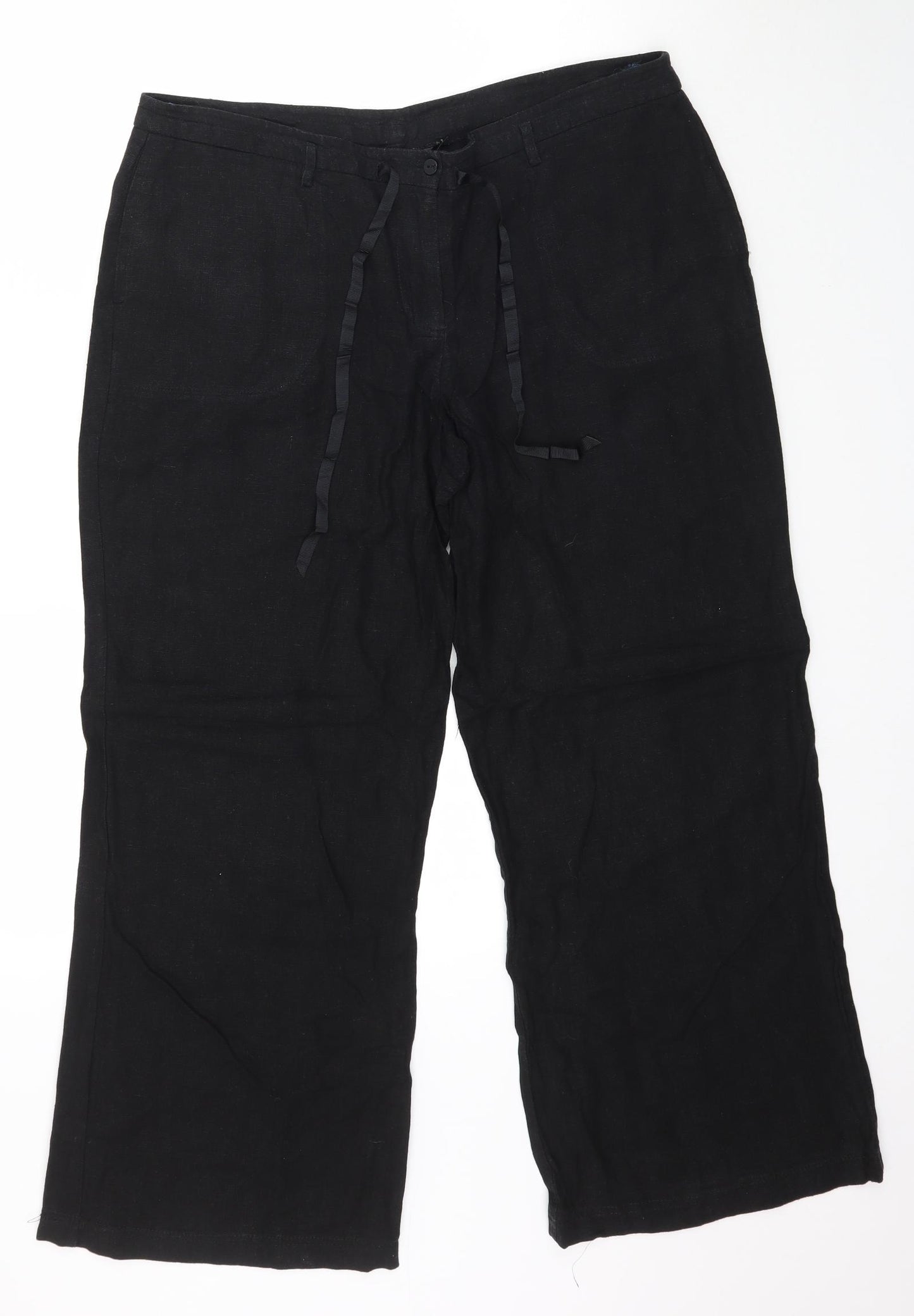 Florence & Fred Womens Black   Trousers  Size 14 L28 in