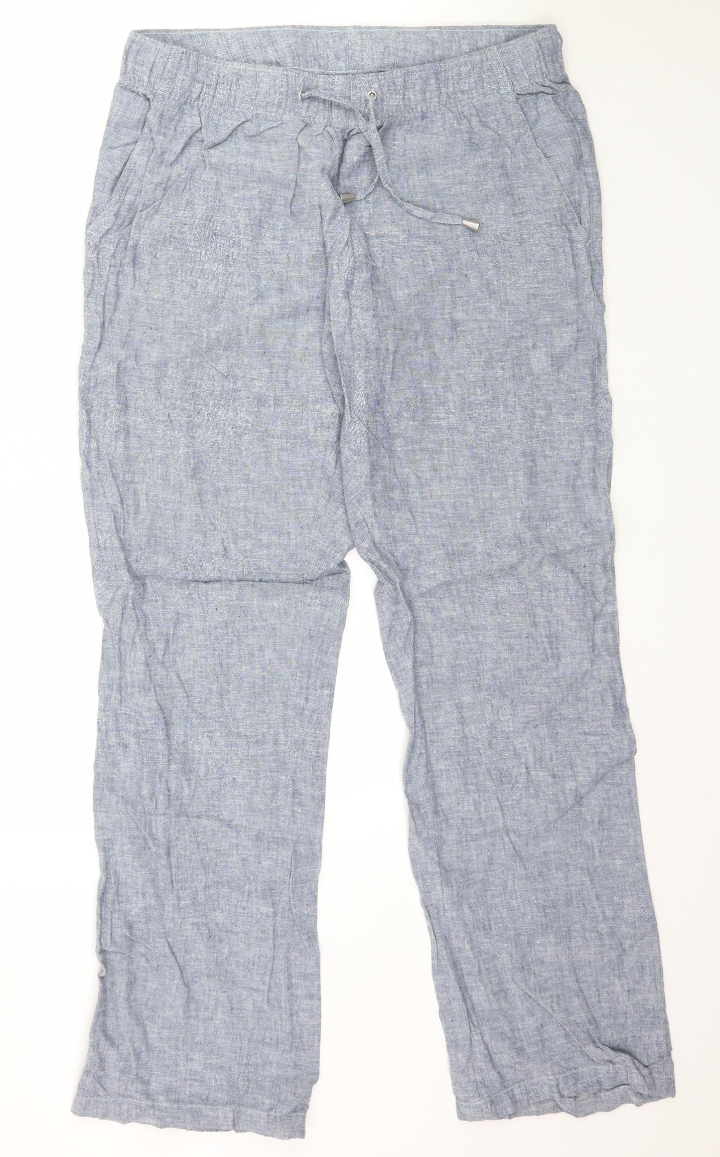 ESMARA Womens Blue   Trousers  Size 14 L32 in