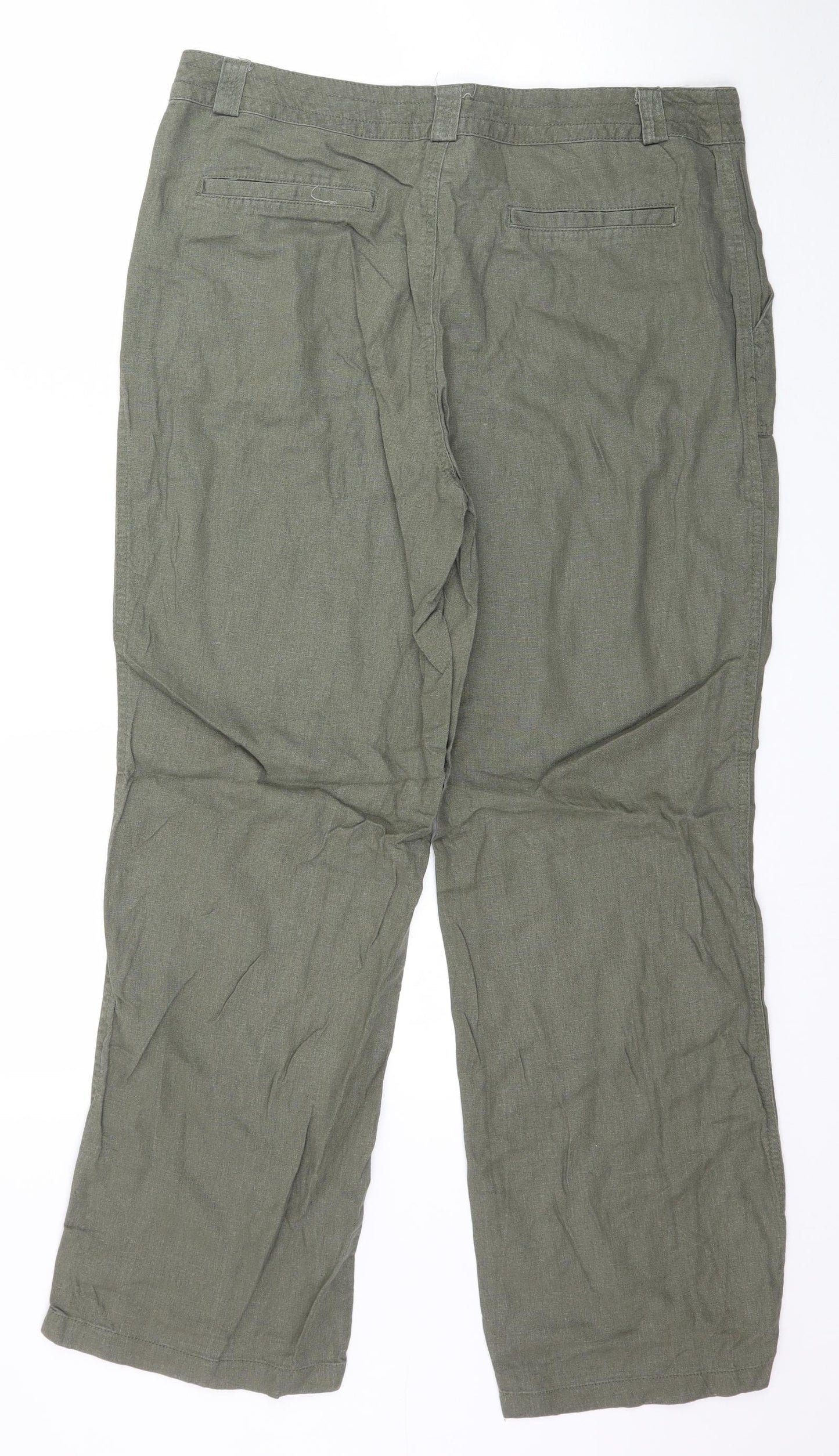 Atmosphere Womens Green   Trousers  Size 14 L29 in