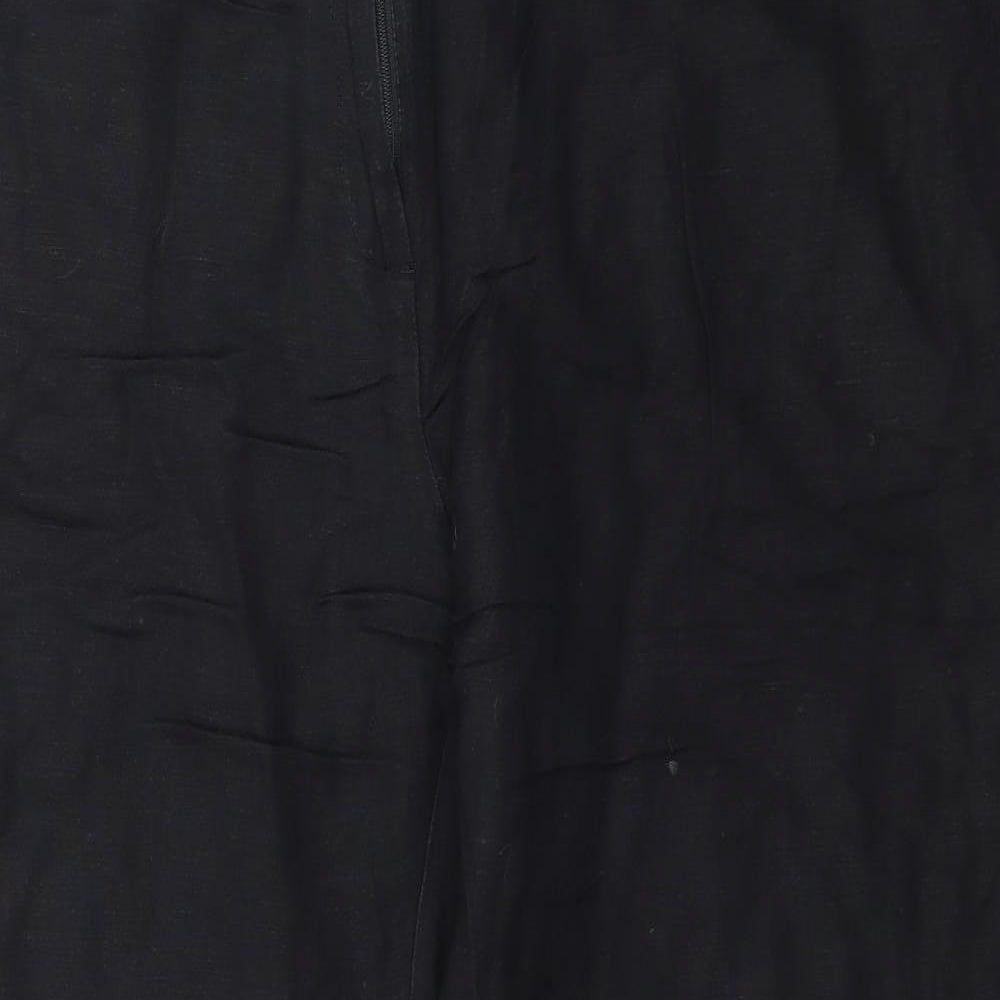 Papaya Womens Black   Trousers  Size 20 L29 in