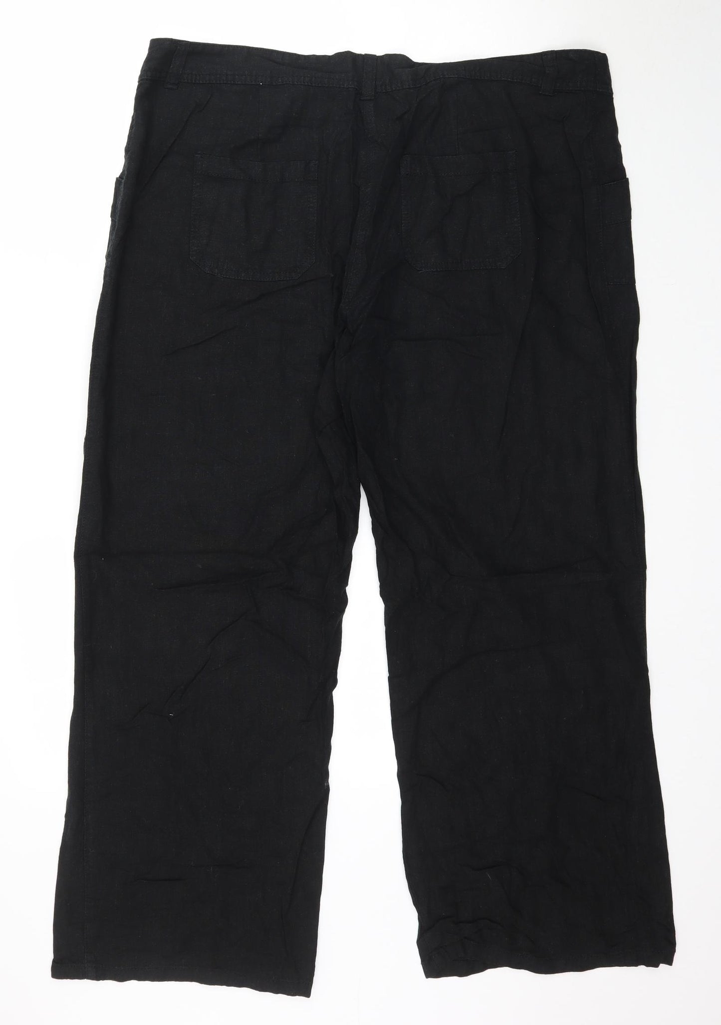 F&F Womens Black   Trousers  Size 20 L29 in