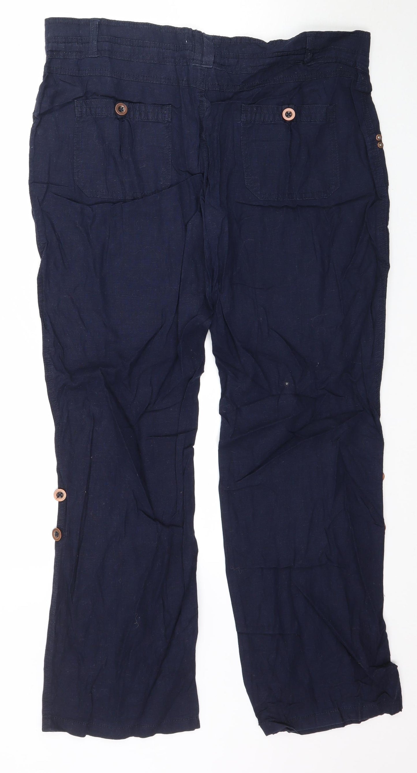 Atmosphere Womens Blue   Trousers  Size 16 L32 in
