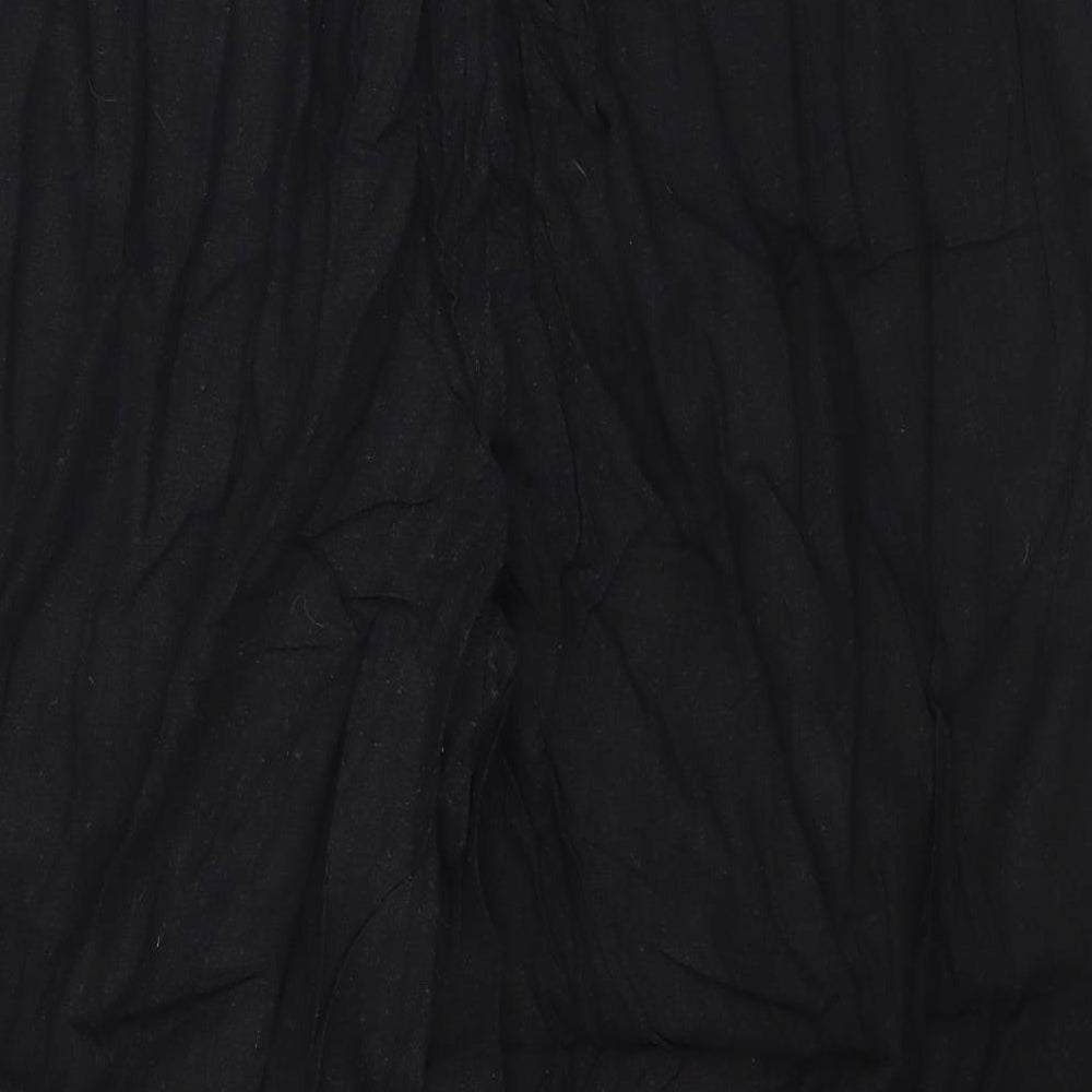 Preworn Womens Black   Capri Trousers Size 28 L26 in