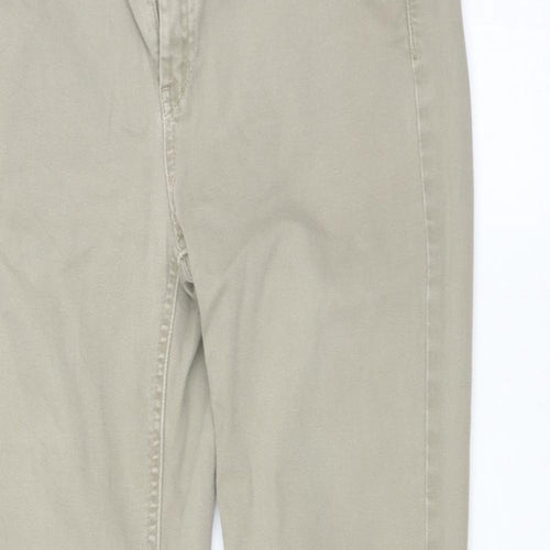 Zara Womens Beige   Skinny Jeans Size 8 L29 in