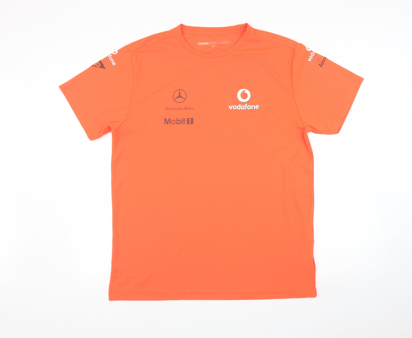 McLaren Mens Orange    T-Shirt Size XL