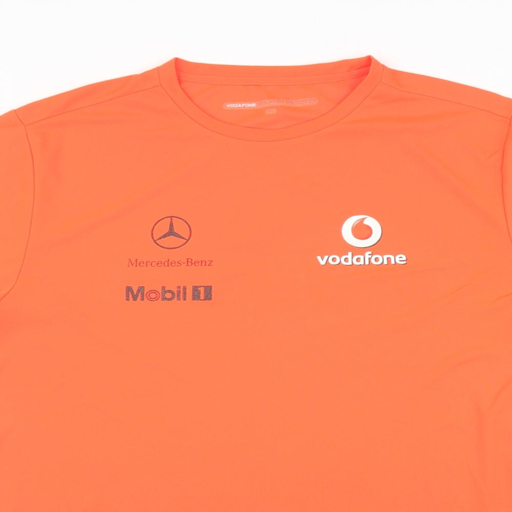 McLaren Mens Orange    T-Shirt Size XL
