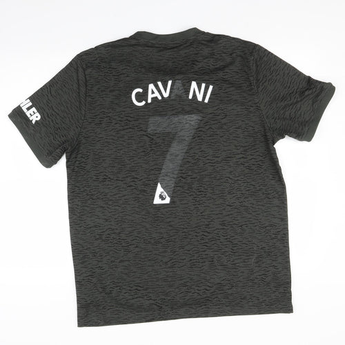 Manchester United Mens Green    T-Shirt Size XL  - cavani