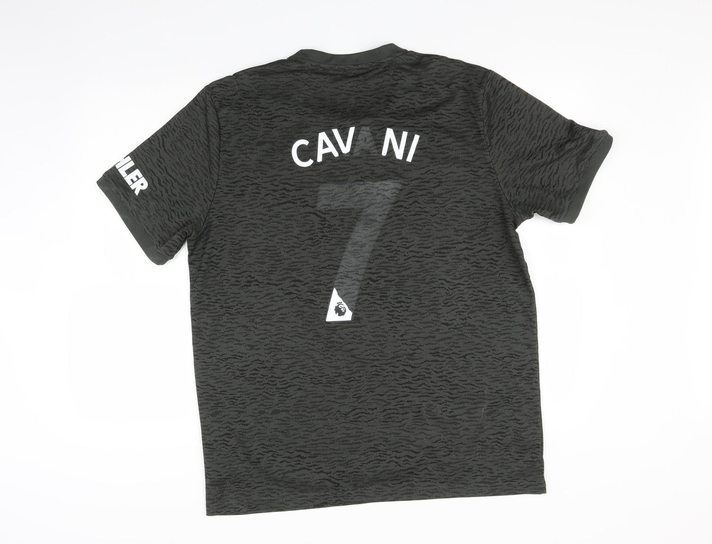 Manchester United Mens Green    T-Shirt Size XL  - cavani