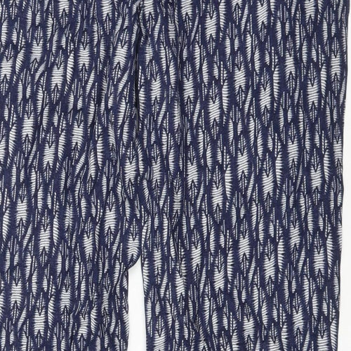 NEXT Womens Multicoloured Argyle/Diamond  Trousers  Size 16 L30 in