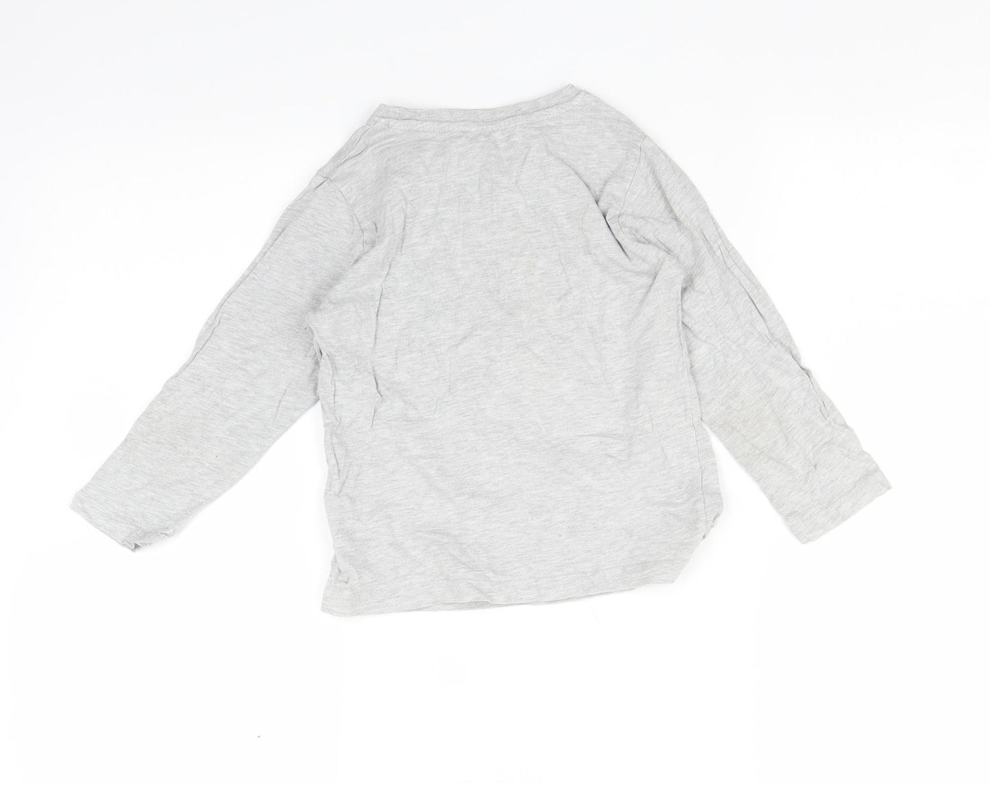 Nutmeg Boys Grey   Basic T-Shirt Size 4-5 Years  - have an amazing day