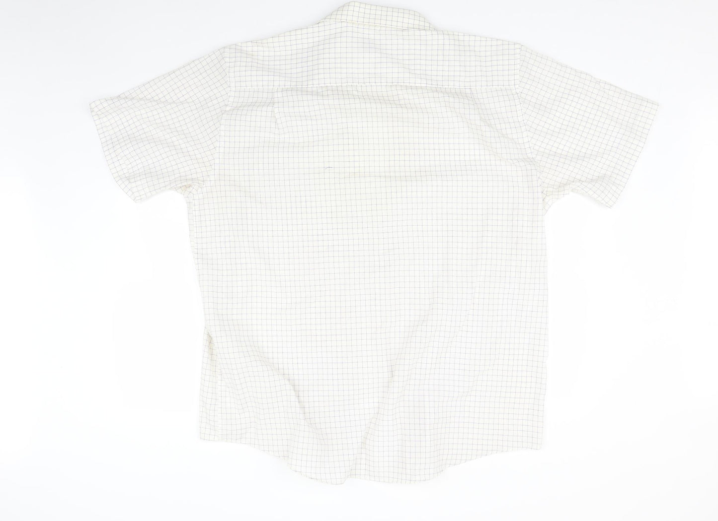 F&F Mens Multicoloured Check   Button-Up Size 2XL