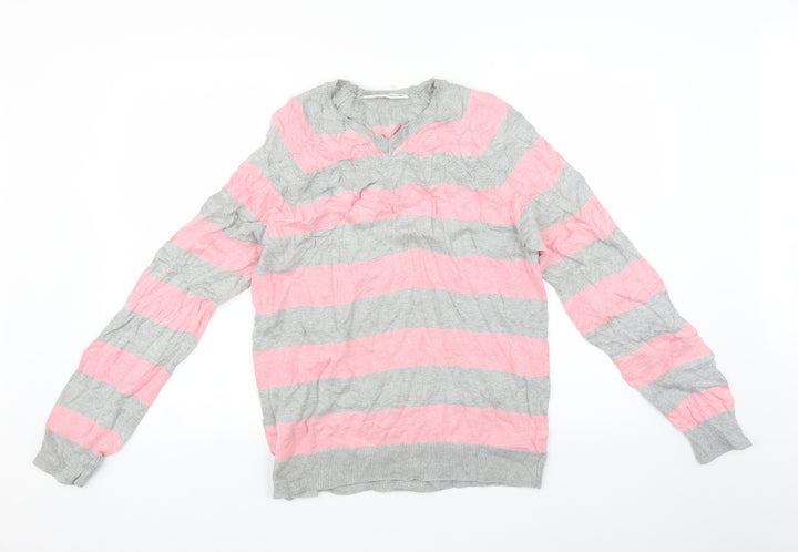 Burton Mens Multicoloured Striped  Pullover Sweatshirt Size M
