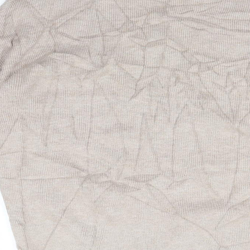 Marks and Spencer Womens Beige   Pullover Jumper Size S