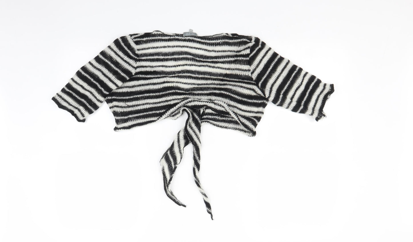 Per Una Womens Multicoloured Striped  Cardigan Jumper Size M