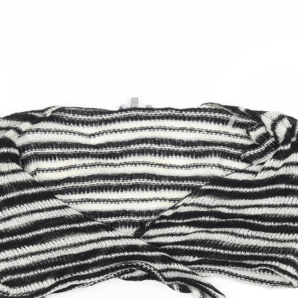 Per Una Womens Multicoloured Striped  Cardigan Jumper Size M