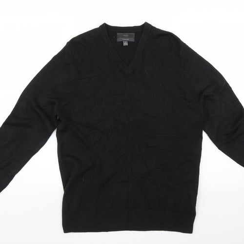 Marks and Spencer Mens Black   Pullover Sweatshirt Size S