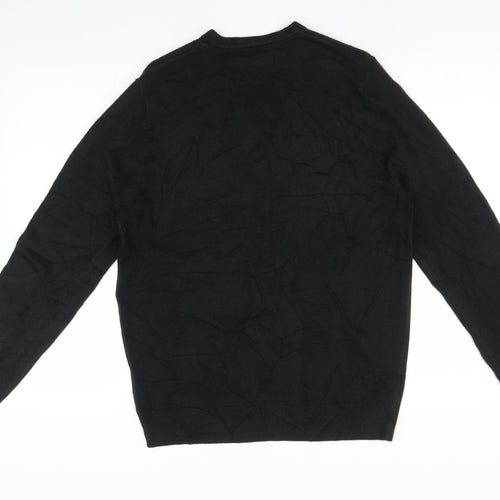 Marks and Spencer Mens Black   Pullover Sweatshirt Size S