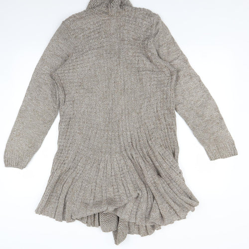 ELLE Womens Brown   Cardigan Jumper Size S