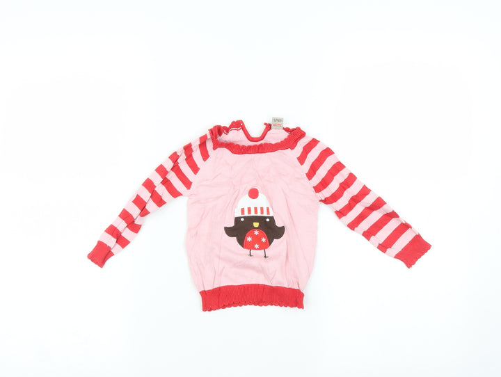 TU Baby Multicoloured Basic T-Shirt Size 6-9 Months - robin