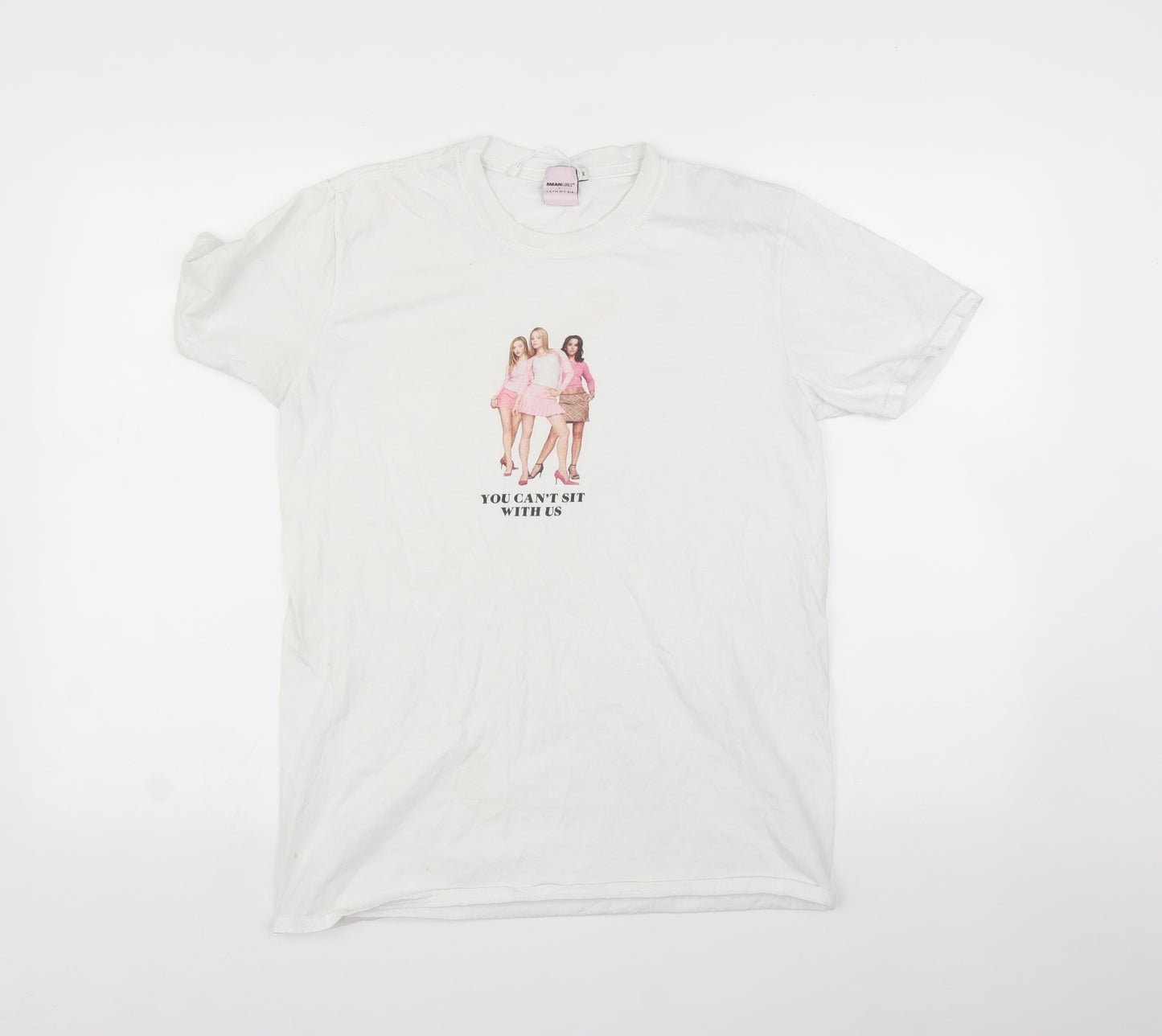 Skinnydip Womens White   Basic T-Shirt Size M  - Mean girls