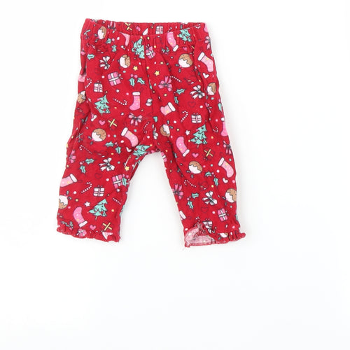 George Baby Multicoloured    Leggings Size 0-3 Months  - christmas