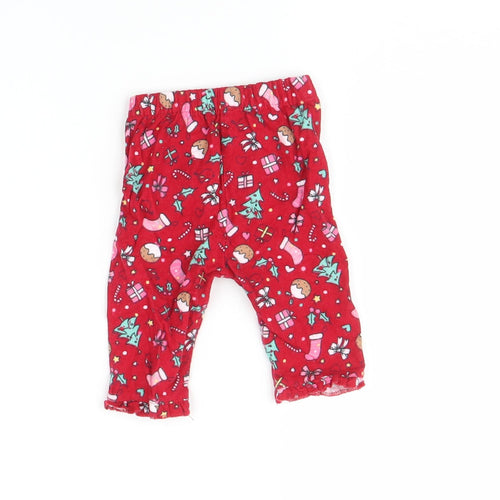 George Baby Multicoloured    Leggings Size 0-3 Months  - christmas