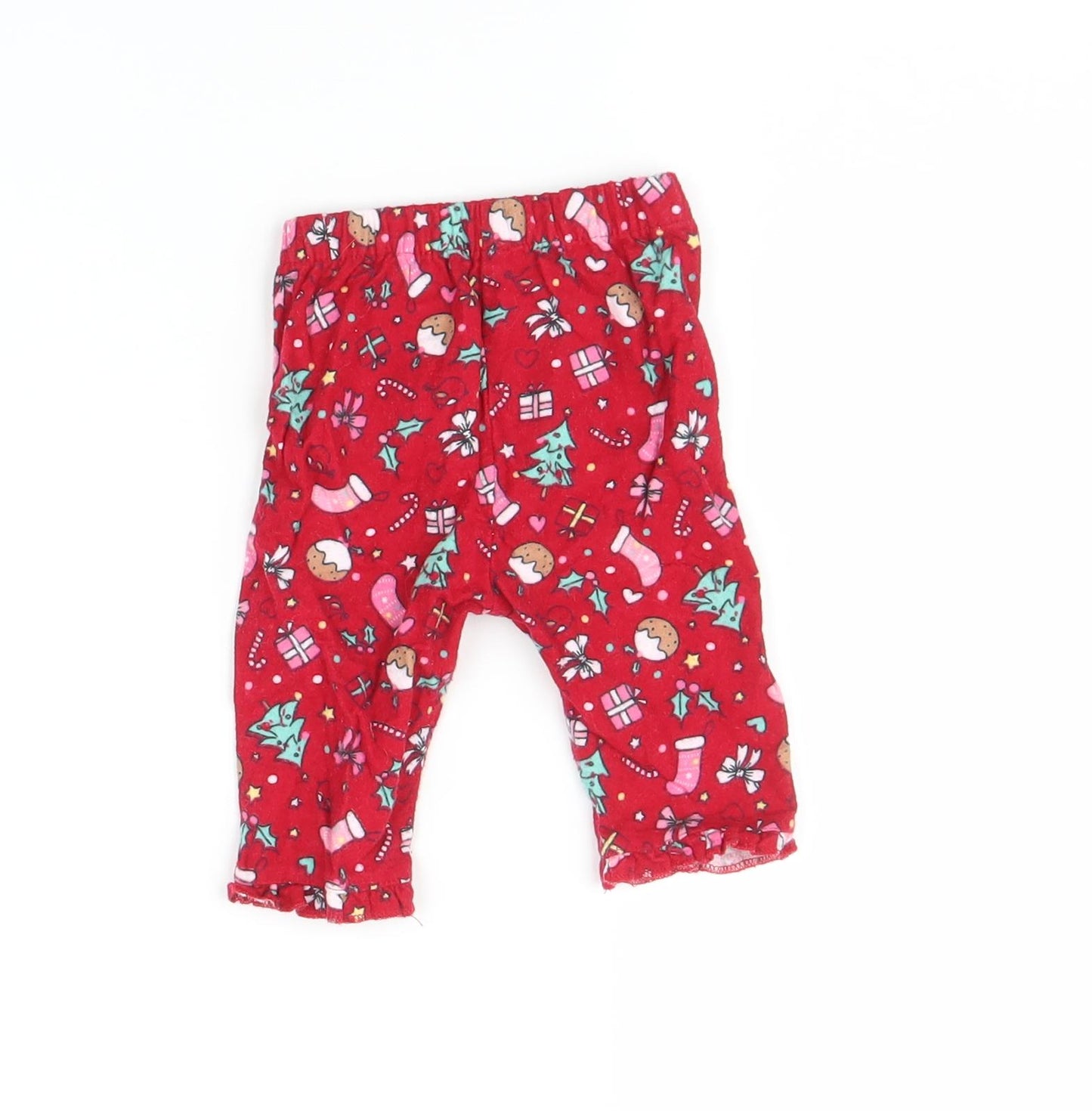 George Baby Multicoloured    Leggings Size 0-3 Months  - christmas