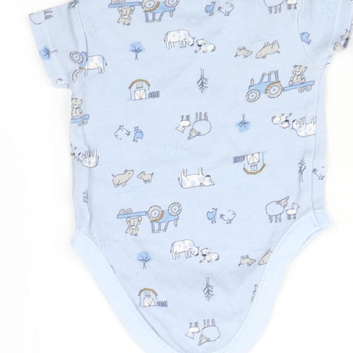 TU Baby Blue   Romper One-Piece Size 0-3 Months