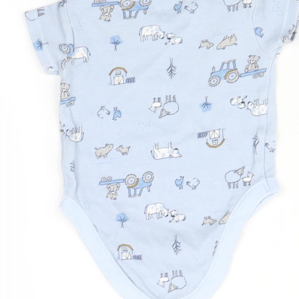 TU Baby Blue   Romper One-Piece Size 0-3 Months