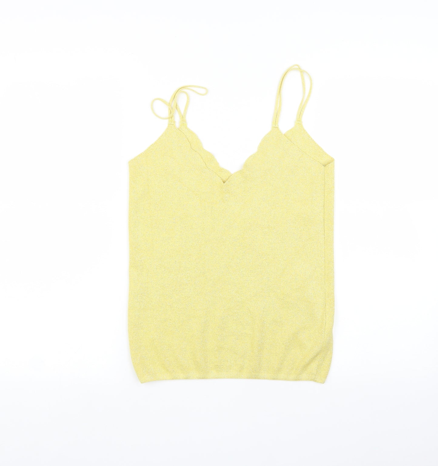 George Womens Yellow   Camisole T-Shirt Size 12