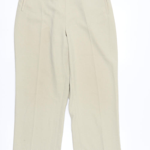 BHS Womens Ivory   Trousers  Size 14 L26 in