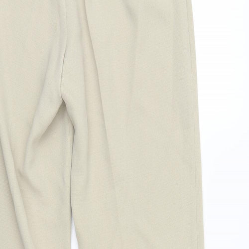 BHS Womens Ivory   Trousers  Size 14 L26 in
