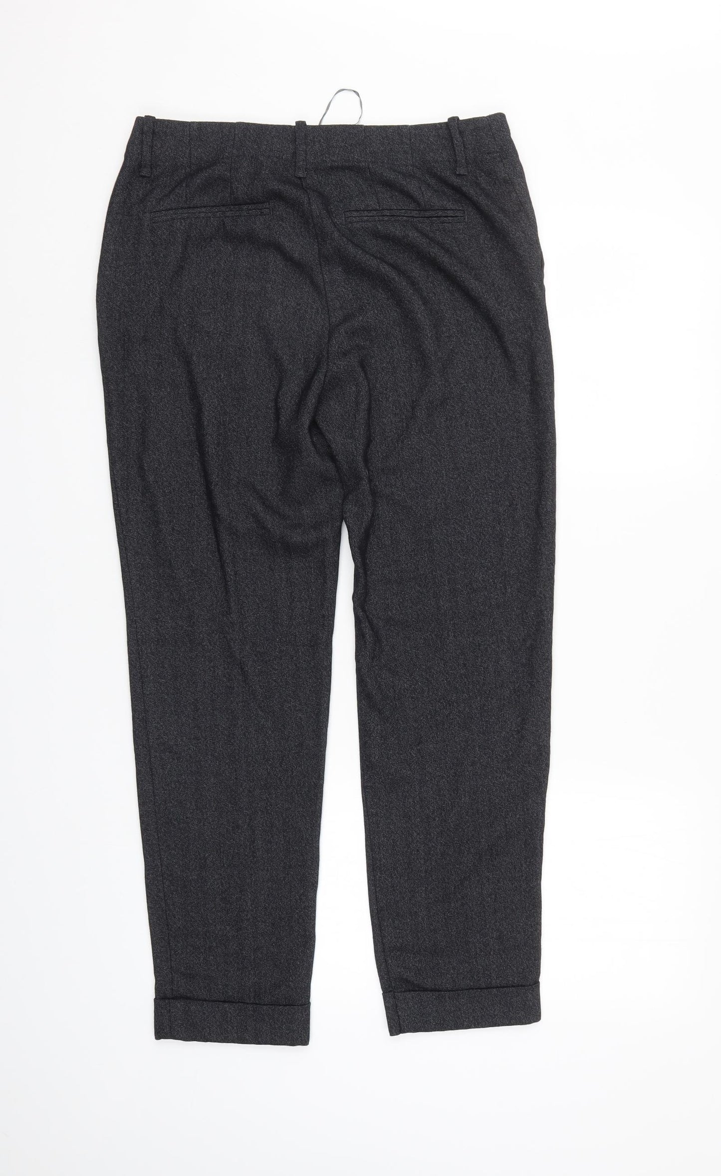TU Womens Black   Trousers  Size 12 L27 in