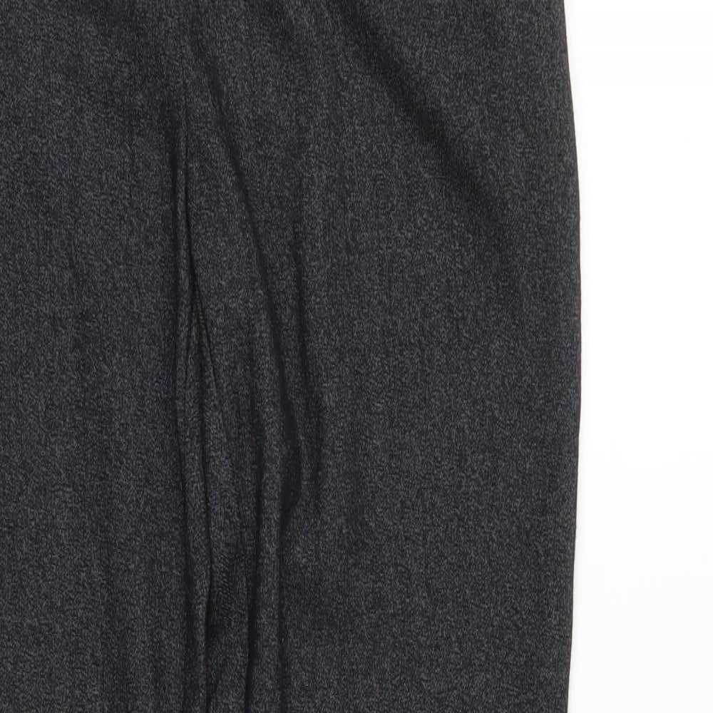 TU Womens Black   Trousers  Size 12 L27 in