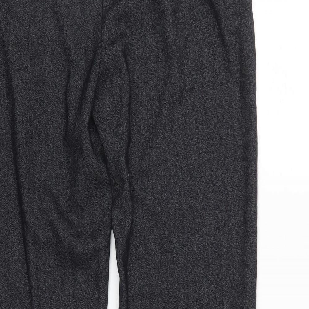TU Womens Black   Trousers  Size 12 L27 in