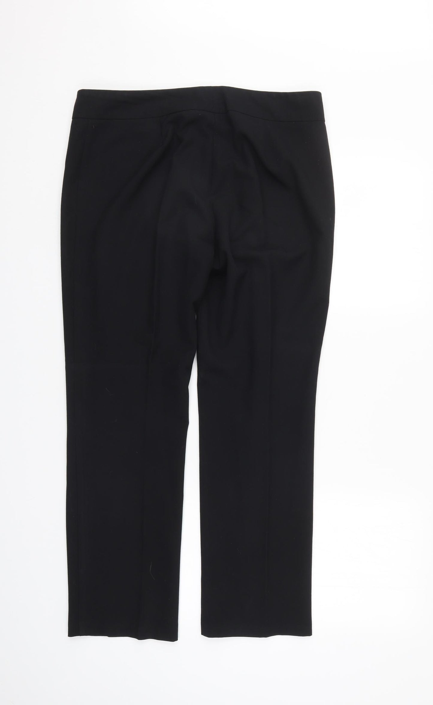 M&S Womens Black   Sweatpants Trousers Size 34 in L28 in