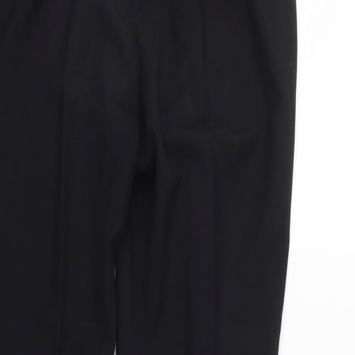 M&S Womens Black   Sweatpants Trousers Size 34 in L28 in
