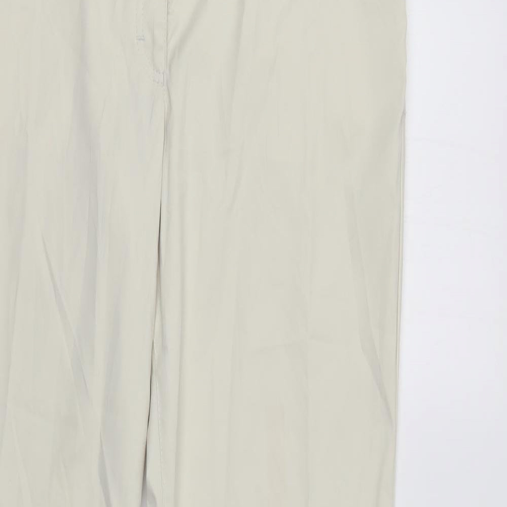BRAX Womens Ivory   Trousers  Size 18 L31 in - Golf Trousers